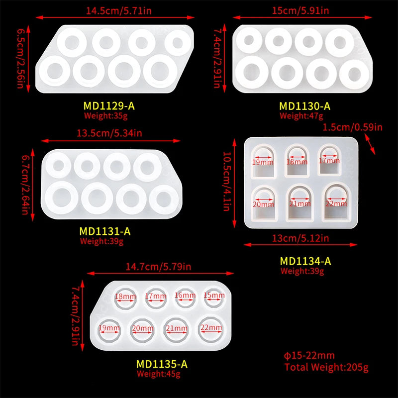 Molde de silicone arco estético plana orelha de gato