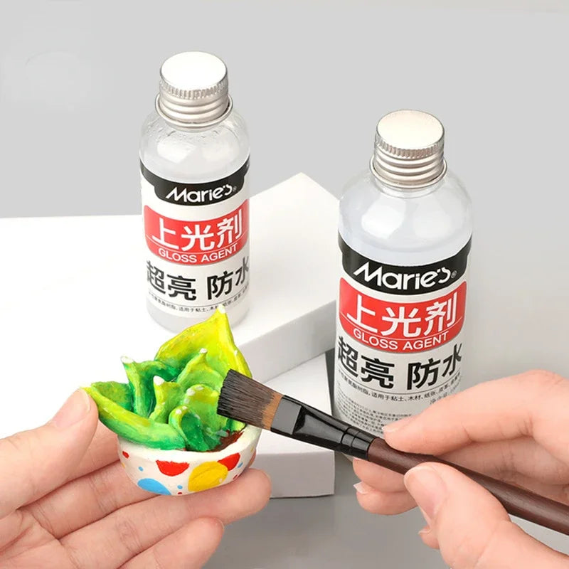 Verniz para Polymer Clay, 10/50/100ml