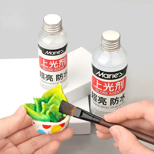 Verniz para Polymer Clay, 10/50/100ml